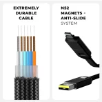 InCharge® X – 100W 6in1 Keyring Charging Cable - Image 6