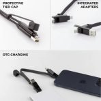 InCharge® XL 30cm/1ft 100W World's Fastest 6in1 Charging Cable - Image 5