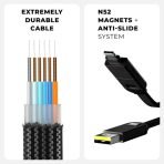 InCharge® X Max - 1.5m/5ft 100W 6in1 Long Charging Cable - Image 5
